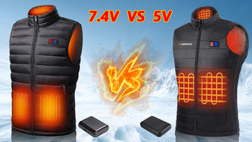 7.4V Heated vest vs 5V heated vest