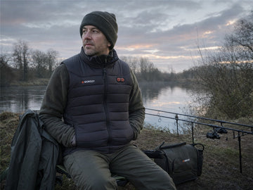 GPT Image 2.0 reference-generated UK fishing scene with a GOKOZY heated gilet