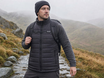 GPT Image 2.0 reference-generated UK hiking scene with a GOKOZY heated gilet