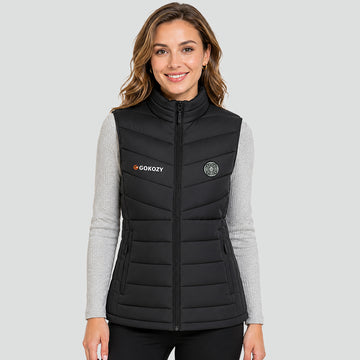 Women's 7.4V Heated Gilet with 15 Heating Zones & 16,000mAh Battery
