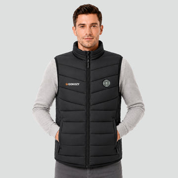 Men’s 7.4V Heated Gilet with 15 Heating Zones & 16,000mAh Battery