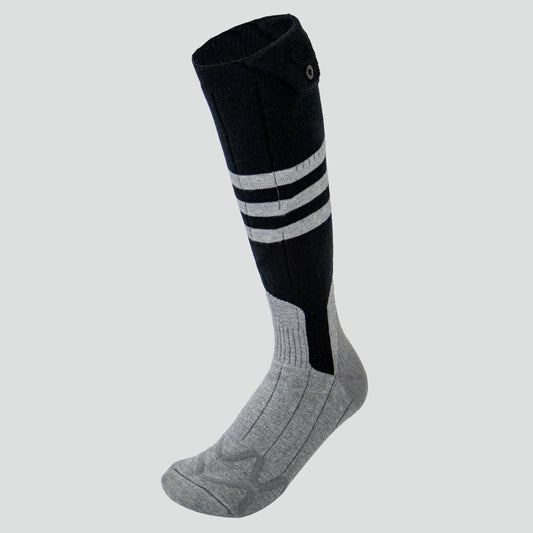 Heated Striped Socks for Men & Women – 360° Heating, 5000mAh Batteries